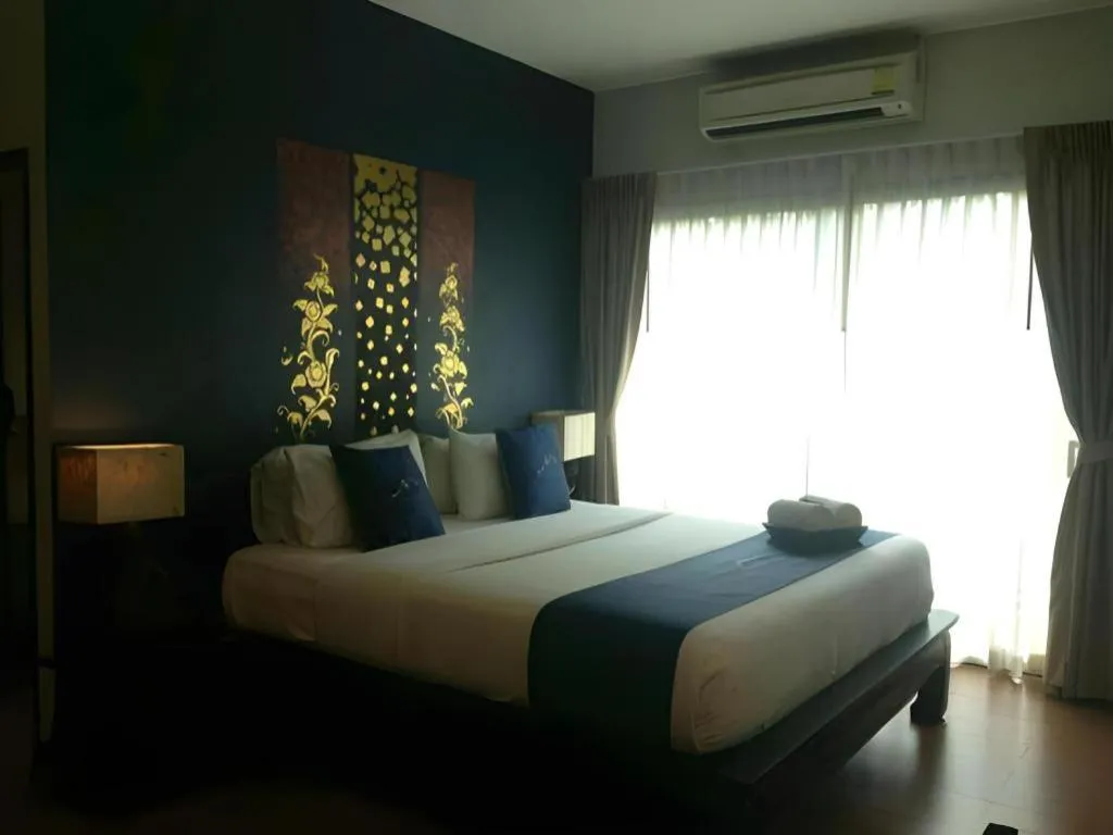 Bed in Maytara Hotel