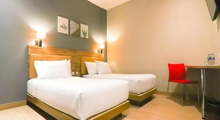 Bed in U Stay Hotel Mangga Besar