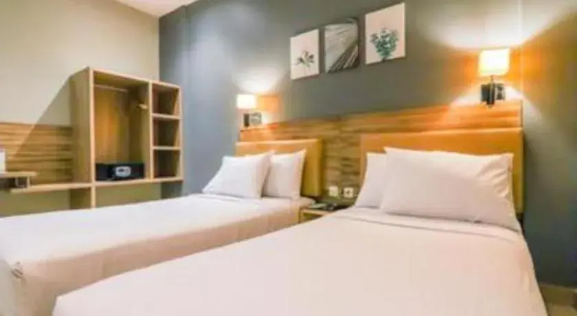 Bed in U Stay Hotel Mangga Besar Bed in U Stay Hotel Mangga Besar