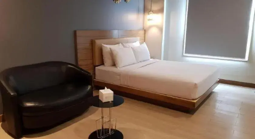 Bed in U Stay Hotel Mangga Besar Bed in U Stay Hotel Mangga Besar