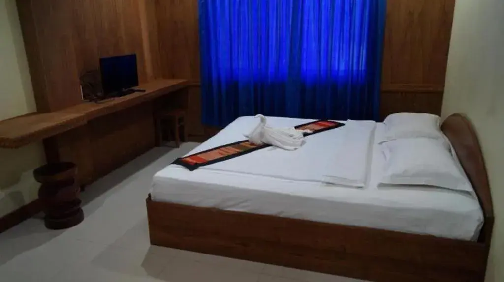 Bed in Lankham Hotel Bed in Lankham Hotel