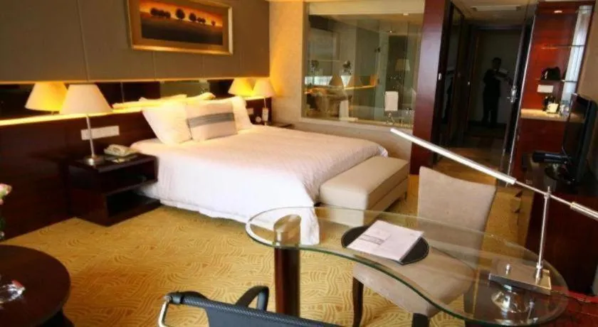 Bed in Zhangjiagang Guomao Hotel