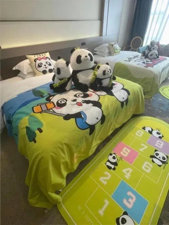 Bed in Zhangjiagang Guomao Hotel