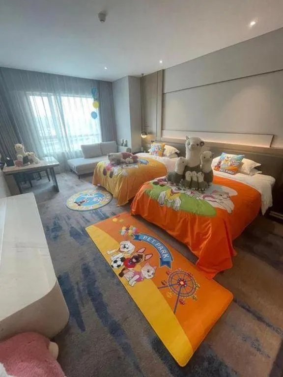 Bed in Zhangjiagang Guomao Hotel