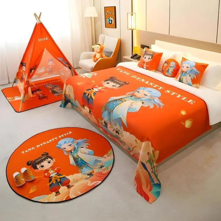 Bed in Zhangjiagang Guomao Hotel