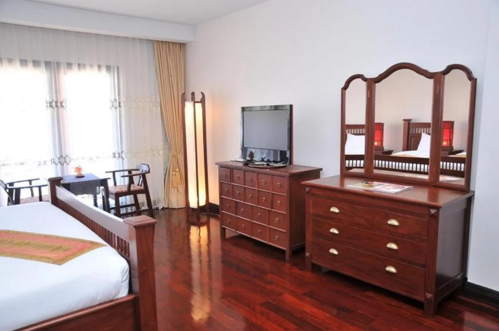 Bed in Daosavanh Resort & Spa Hotel