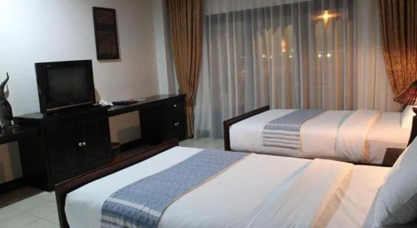 Bed in Daosavanh Resort & Spa Hotel