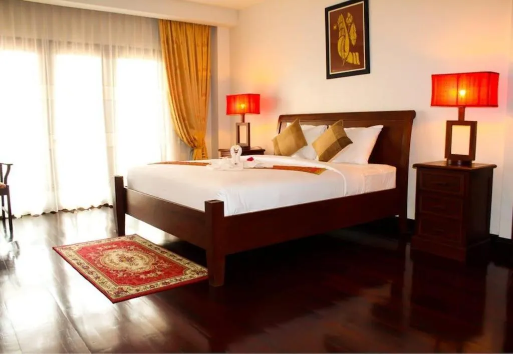 Bed in Daosavanh Resort & Spa Hotel