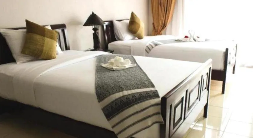 Bed in Daosavanh Resort & Spa Hotel