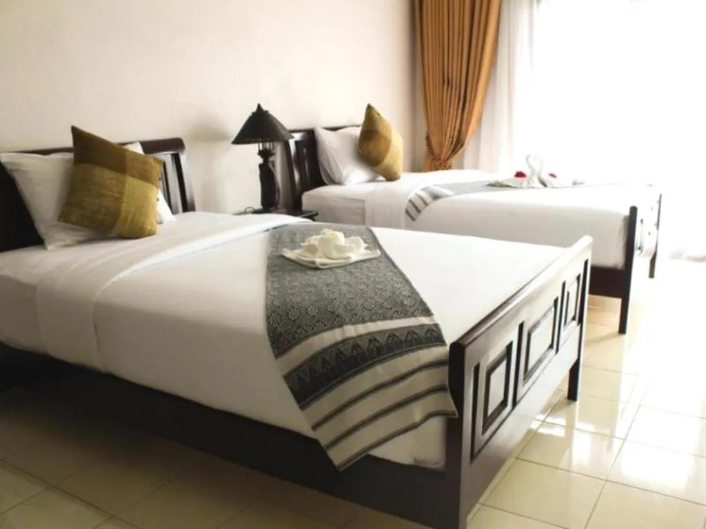 Bed in Daosavanh Resort & Spa Hotel