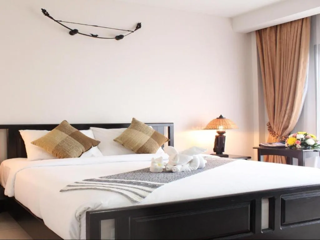 Bed in Daosavanh Resort & Spa Hotel