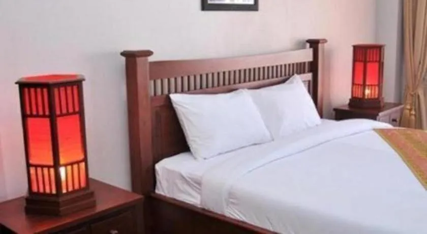 Bed in Daosavanh Resort & Spa Hotel