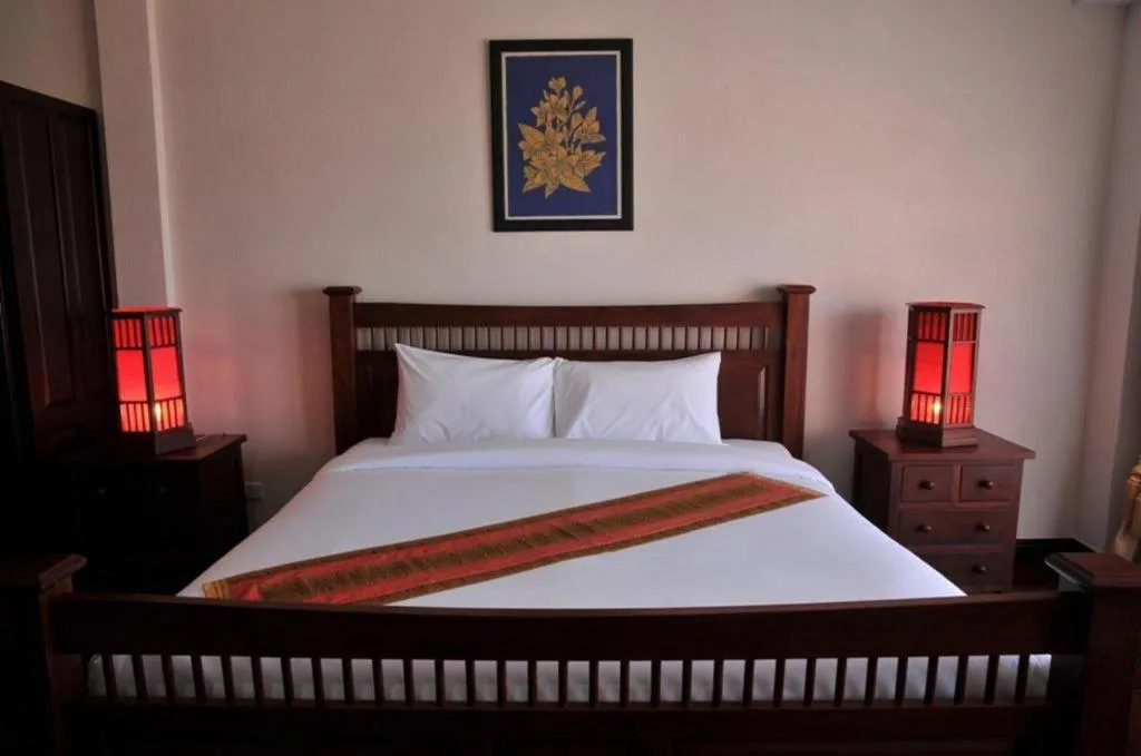 Bed in Daosavanh Resort & Spa Hotel