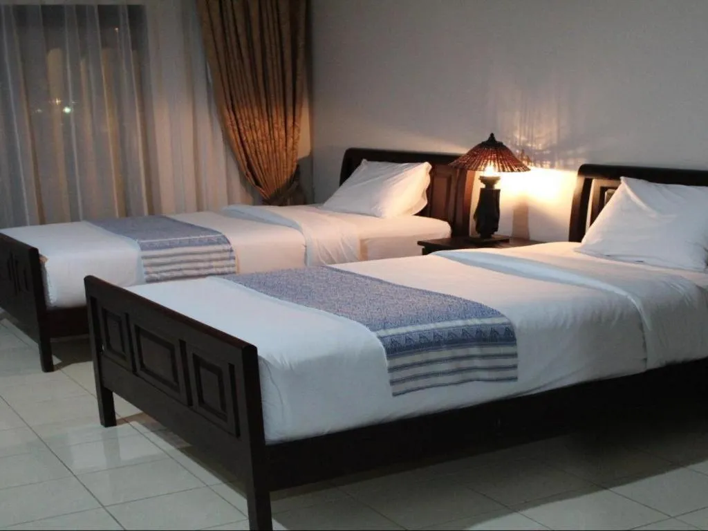 Bed in Daosavanh Resort & Spa Hotel