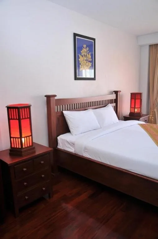 Bed in Daosavanh Resort & Spa Hotel