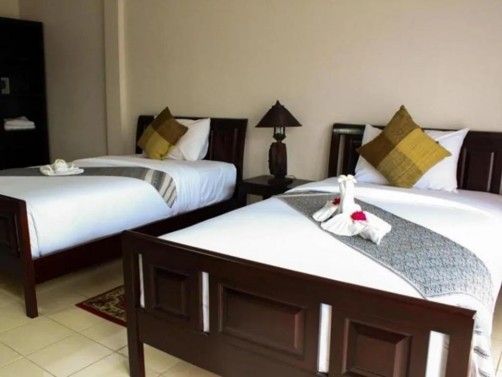 Bed in Daosavanh Resort & Spa Hotel