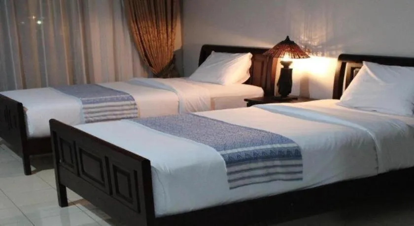 Bed in Daosavanh Resort & Spa Hotel