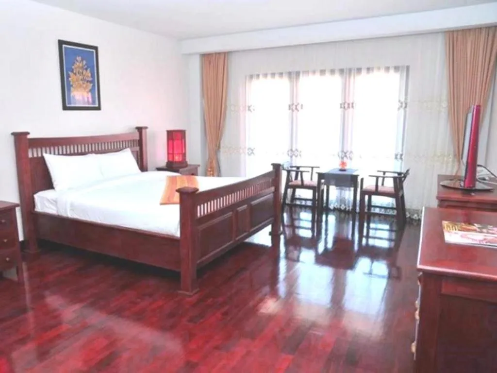 Bed in Daosavanh Resort & Spa Hotel