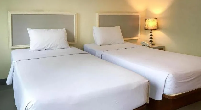 Bed in J Two S Pratunam Hotel