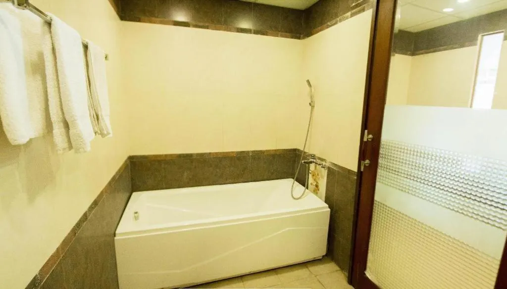 Bed in Whale Ocean View Hotel