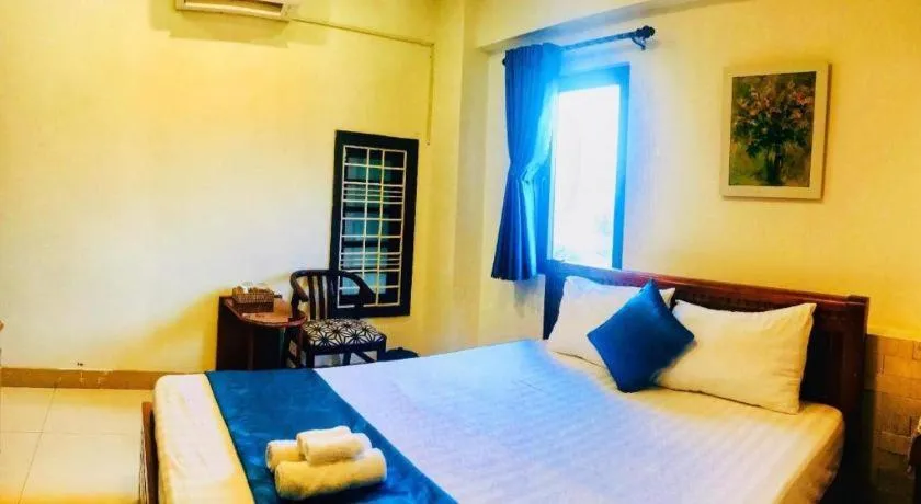 Bed in Whale Ocean View Hotel