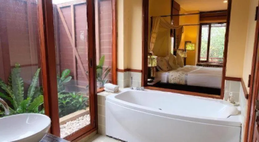 Bed in Valley Garden Resort