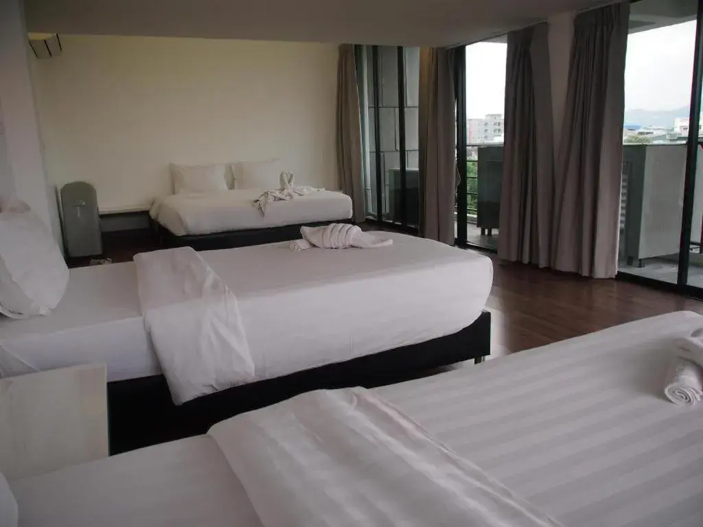 Bed in De Poem Loft Boutique Residence Bed in De Poem Loft Boutique Residence