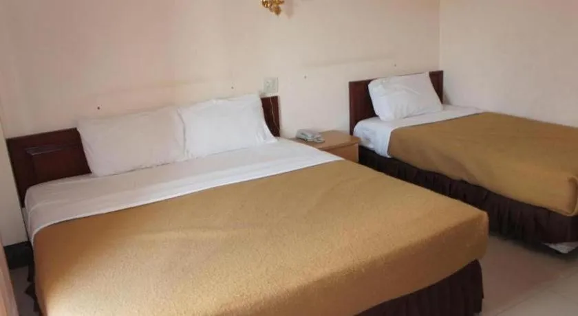 Bed in Chaleunehoung Hotel