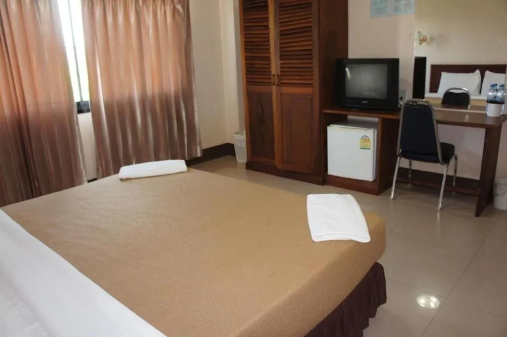 Bed in Chaleunehoung Hotel