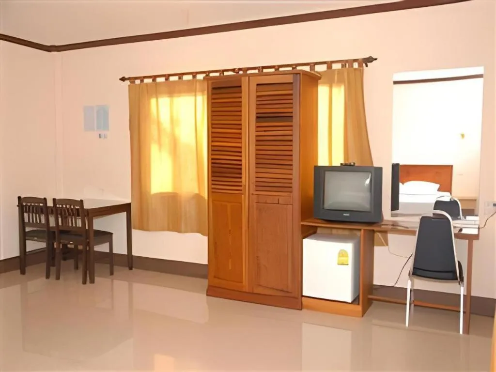 Bed in Chaleunehoung Hotel