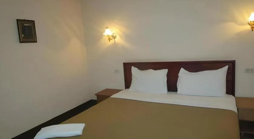 Bed in Chaleunehoung Hotel