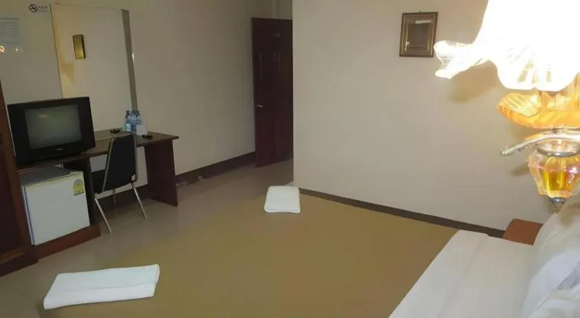 Bed in Chaleunehoung Hotel