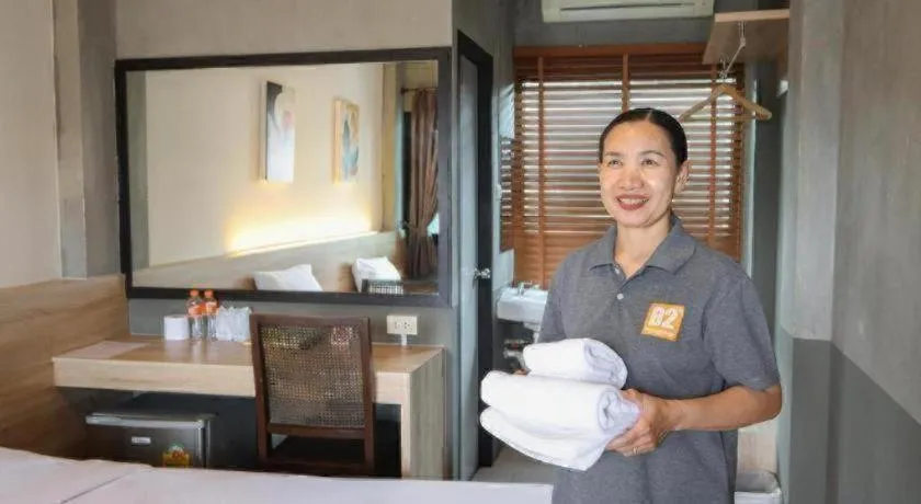 Bed in B2 Lanna Boutique & Budget Hotel