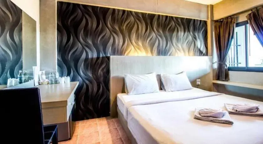 Bed in B2 Lanna Boutique & Budget Hotel Bed in B2 Lanna Boutique & Budget Hotel