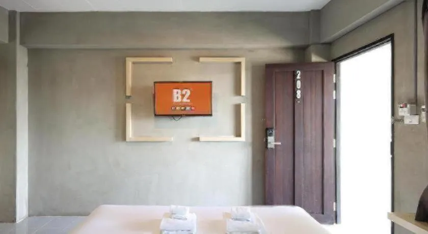 Bed in B2 Lanna Boutique & Budget Hotel