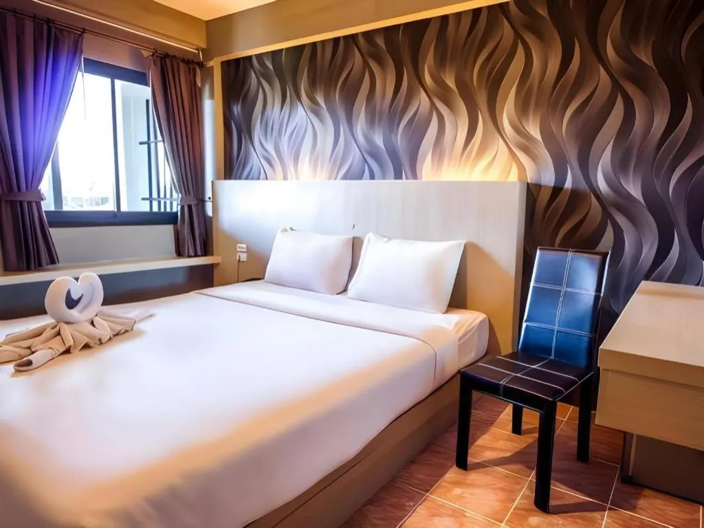 Bed in B2 Lanna Boutique & Budget Hotel