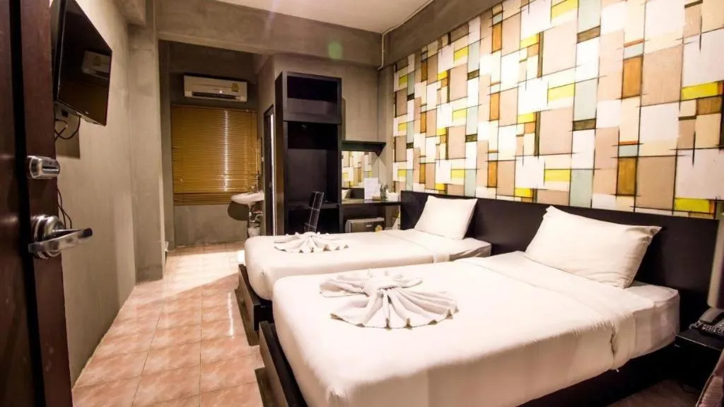 Bed in B2 Lanna Boutique & Budget Hotel