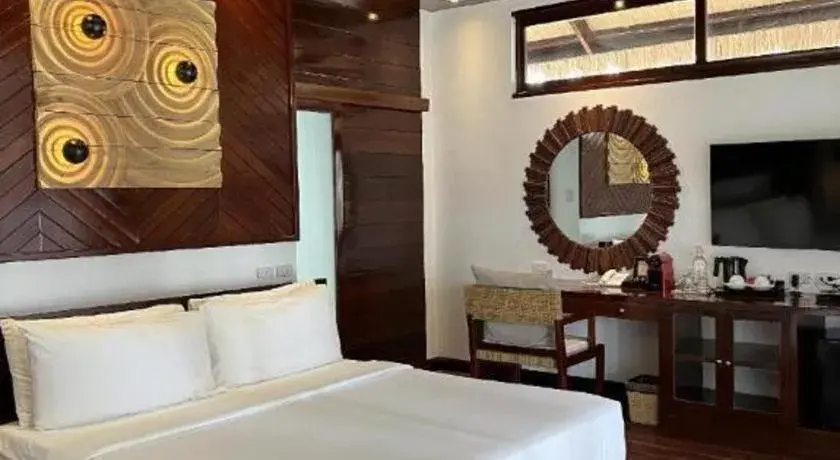 Bed in Isla Cabana Resort Bed in Isla Cabana Resort