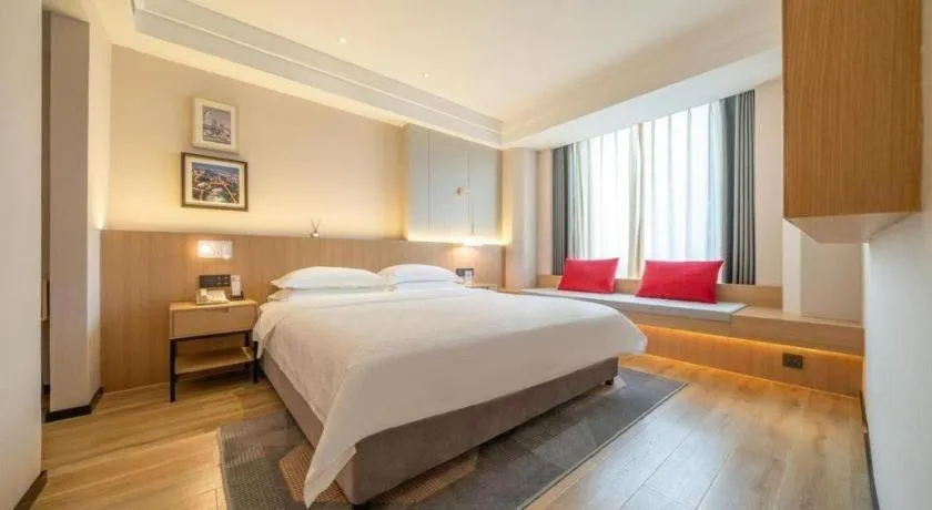 Bed in Gem Flower Jinyu Sunshine Hotel