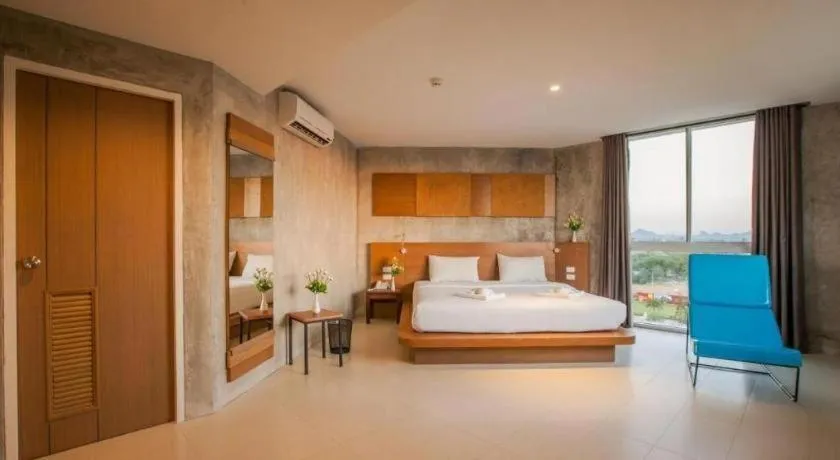 Bed in B2 Jomtien Pattaya Boutique & Budget Hotel