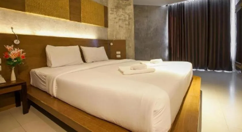Bed in B2 Jomtien Pattaya Boutique & Budget Hotel