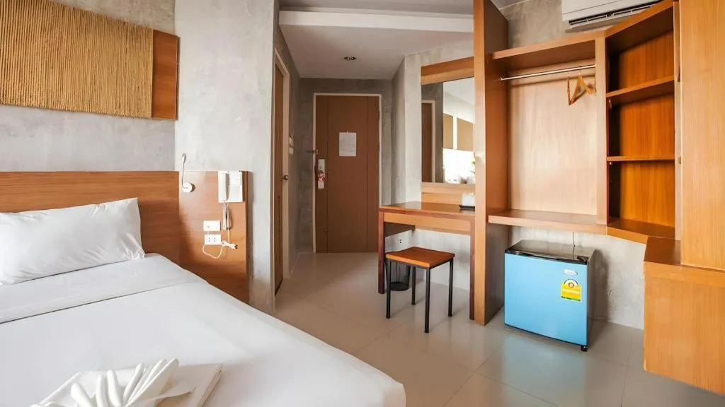 Bed in B2 Jomtien Pattaya Boutique & Budget Hotel