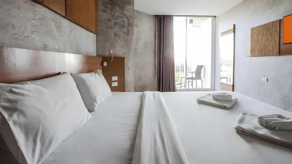 Bed in B2 Jomtien Pattaya Boutique & Budget Hotel