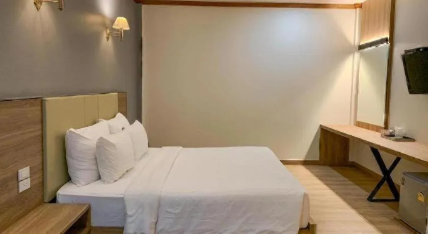 Bed in Siam River Resort