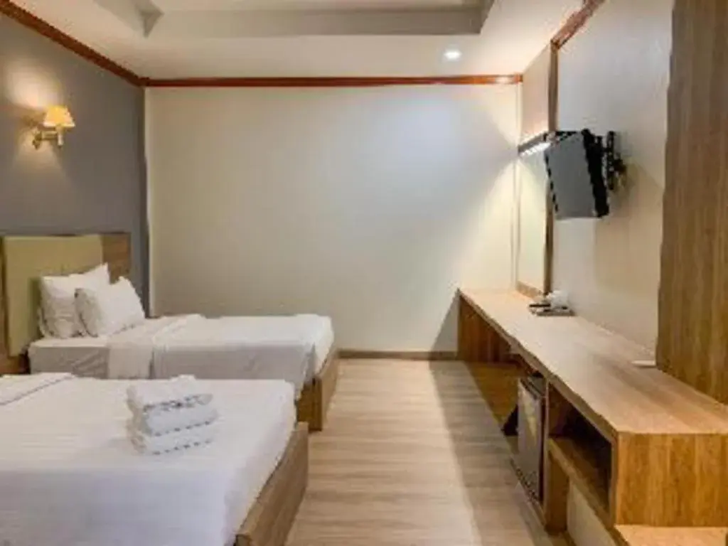 Bed in Siam River Resort Bed in Siam River Resort