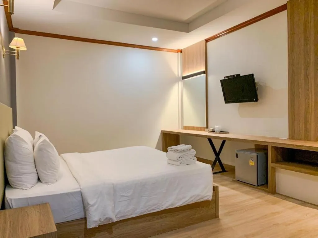 Bed in Siam River Resort