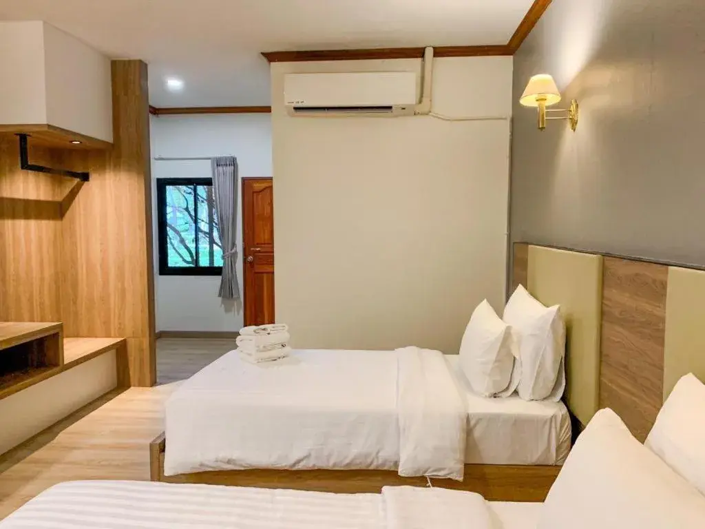 Bed in Siam River Resort Bed in Siam River Resort