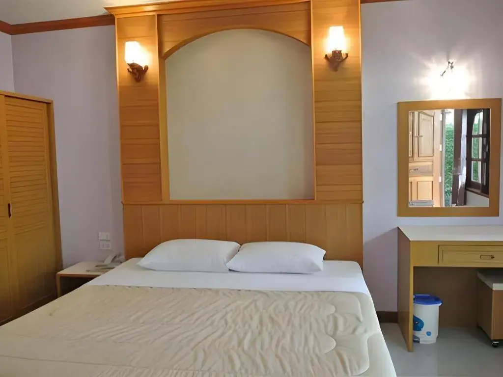 Bed in Baan Ingna Resort Hotel Bed in Baan Ingna Resort Hotel