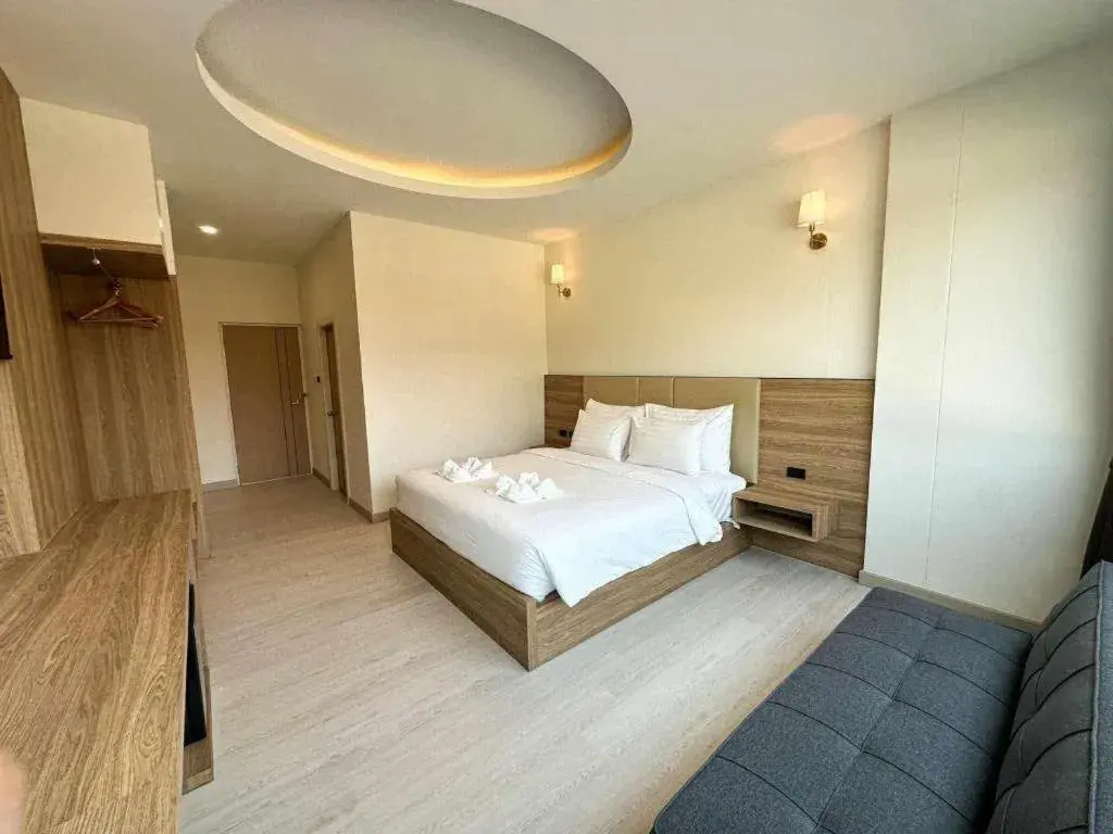 Bed in Baan Ingna Resort Hotel Bed in Baan Ingna Resort Hotel