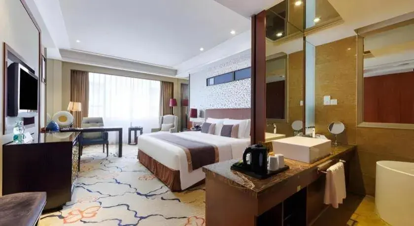 Bed in Eurasia International Hotel Bed in Eurasia International Hotel